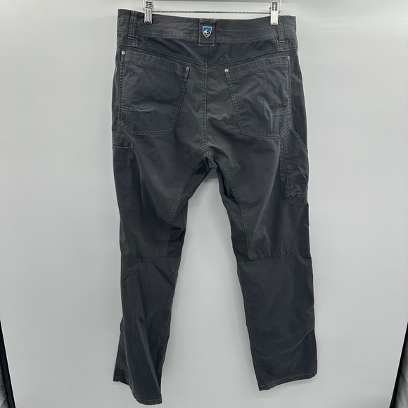 Kuhl Rydr Men Pants 34x32 Charcoal Gray Articulated Knee Hiking Outdoor RN108846 - Picture 13 of 14